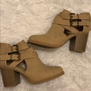 size 7 booties from Charlotte Russe